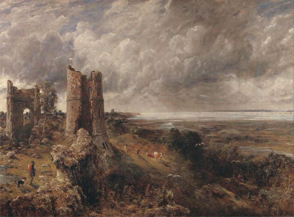 John Constable, Hadleigh Castle, The Mouth Of The Thames–Morning After A Stormy Night, 1829