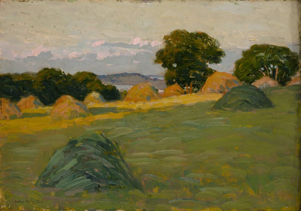 Arthur Wesley Dow, The Hill Field, 1908–1910