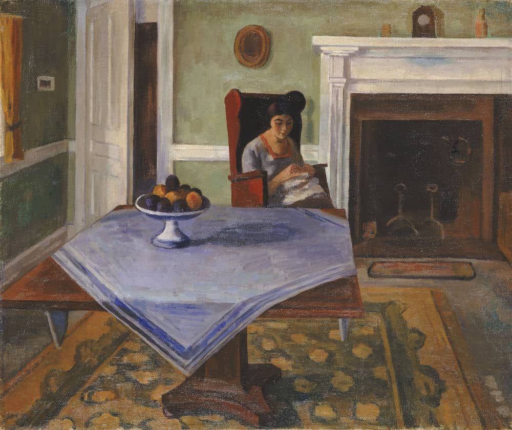 Samuel Halpert, Farm Interior, ca. 1924