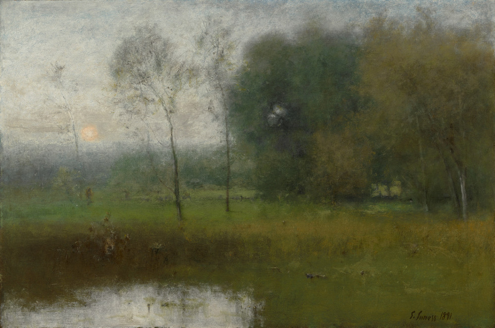 George Inness, New Jersey Landscape, 1891