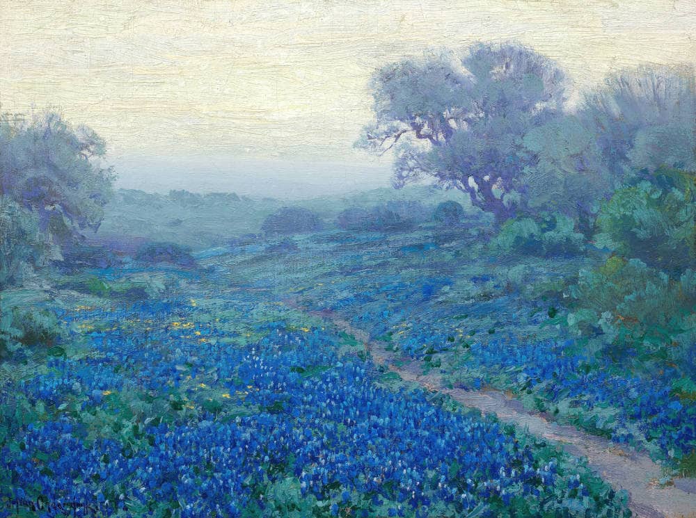 Julian Onderdonk, Bluebonnets at Sunrise, 1917