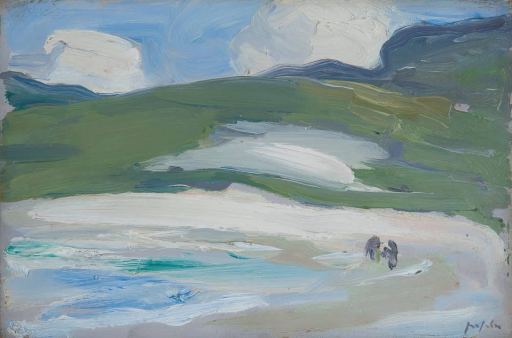 Samuel John Peploe (1871–1935), The Sands, Barra